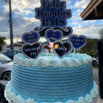 Bolo de brigadeiro com Oreo